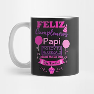 Feliz Cumpleanos Papi Baby Onesie Mug